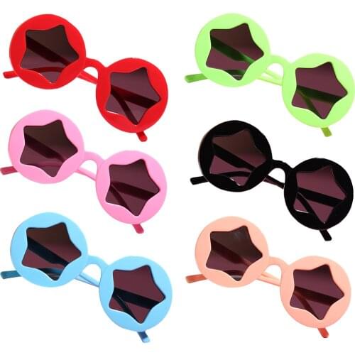 Pudcoco Kids UV400 Sunglasses Cute Star Shaped Outdoor Beach Sunglasses For Toddler Boys Girls