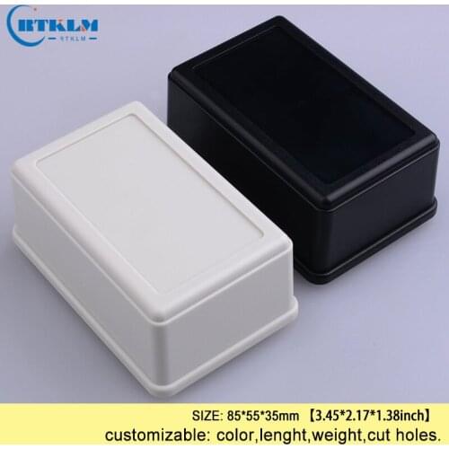 20PCS plastic enclosure electronic project box diy instrument case abs wire connection box diy speaker junction box 85*55*35mm