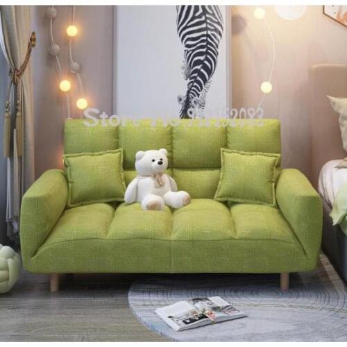 Lazy sofa bedroom small sofa small apartment double tatami net red sofa simple folding single sofa bed