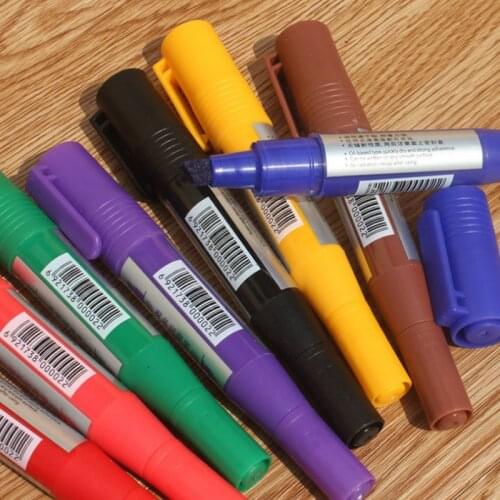 8 Colors Oil Brush Pens Set Soft Painting Markers Pen For Sketch Drawing Animation Handwriting Markers Copy