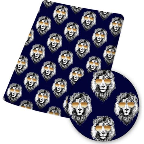 Polyester Cotton Fabric Personalized Animals Pattern Cloth Sheet Sewing Home Textile Dress Diy Crafts By The Meter 45*145cm 1pc