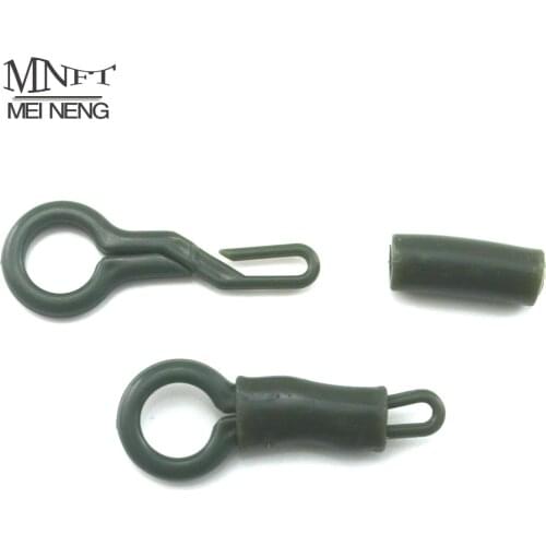 MNFT Professional Carp Fishing Tackle Tools Clip Back Lead Clips withTubes Strong Durable Fishing Back Lead Clips