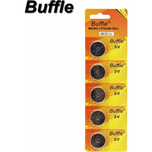 5x 3V CR2016 Alkaline Button Cell Coin Battery ECR2016 KCR2016 BR2016 LM2016 Lithium Car Remote Watch Batteries