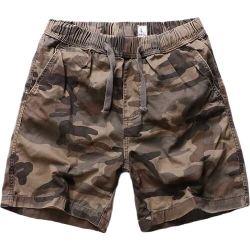 Military Cargo Shorts Men Casual Camouflage Army Style Shorts Cotton Loose Baggy Beachshorts Plus Size Summer Man Clothing