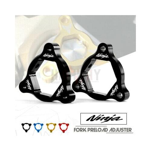 22MM Concours Motor Suspension Fork Preload Adjuster for KAWASAKI Z1000 ER6N ER6F ZX636R ER 6N 6F NINJA650R ZXR400 KLR 650