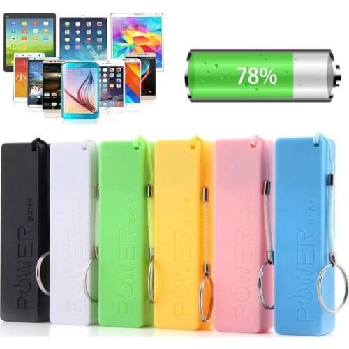 1000mAh 18650 USB Power Bank Battery Charger Case DIY Box For iPhone For Smart Phone MP3 Electronic Mobile Charging