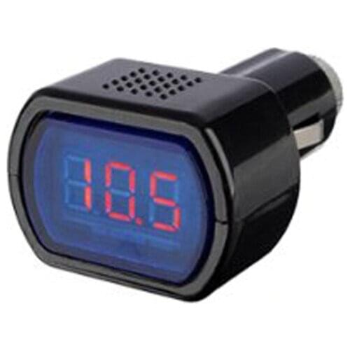 LCD Cigarette Lighter Voltage Digital Panel Meter Volt Voltmeter Monitor for Auto Car Truck