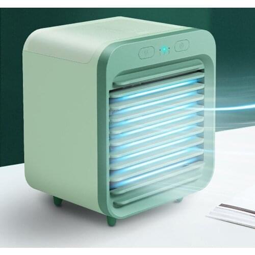 150ml Mini Air Conditioner Cooler Home Office Portable Humidifier Cooling Fan