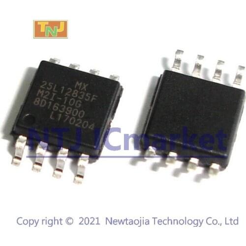 2 PCS MX25L12835FM2I-10G SOP-8 MX 25L12835F M2I-10G SOIC-8 FLASH MEMORY IC CHIP