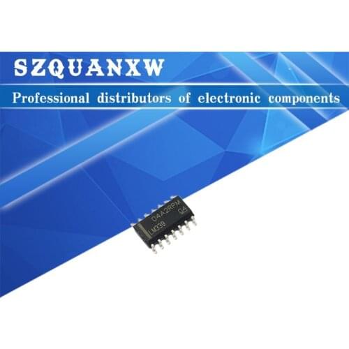 20PCS LM339DR SOP14 LM339 SOP LM339DT SMD LM339DR2G SOP-14 339DR new and original IC