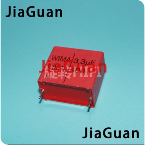 4PCS RED WIMA MKP4 3.3UF 400V PCM27.5 original new MKP-4 335/400V P27.5mm audio 335 hot sale 3.3uf/400v 3U3 3300NF