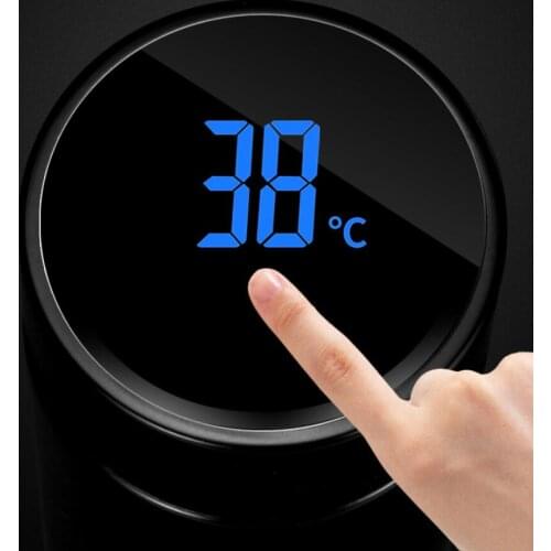 5 Color Temperature Display Thermal Cup 304 Stainless Steel Coffee Tea Hot water Intelligent Thermal Insulation Vacuum Flask