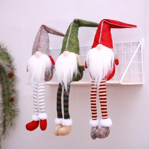FENGRISE Faceless Doll Merry Christmas Decor for Home Christmas Ornaments Noel 2020 Navidad Natal Xmas Gifts Happy New Year 2021