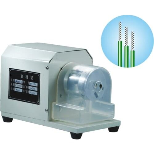 Wire Stripping Twisting Peeling Machine XC-180 Stripper Painting/Enameled Aluminium wire Electric steel wire wheel scraper