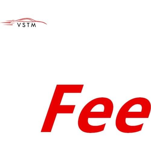 Extra Fee/cost just for the balance of your order/shipping cost/ remote area fee