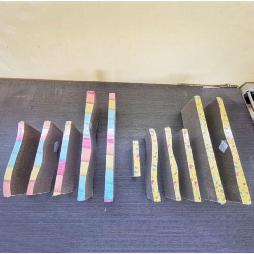 1 Pc Cat Scratch Board Cat Toy Big-size Double-sided Durable Pet Scratcher Pad Bed Mat With Catnip Toy Claw Care