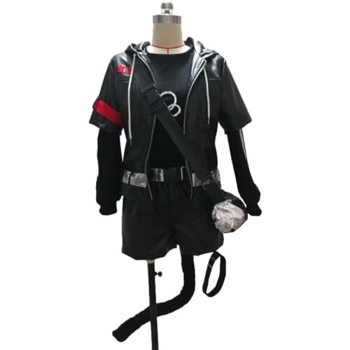 Game Arknights Jessica Cosplay Halloween Chrismas Costumes For Women Cloth Wig Shoes Full Set