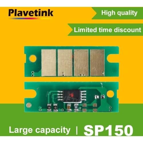 Plavetink For Ricoh SP150 Black Permanent Toner Chip SP150w SP150SUw SP150 SP150H SP150su SP 150LE 150SU 150 150H Reset Chips