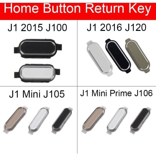Home Button Flex Cable Ribbon For Samsung Galaxy J1 Mini Prime 2015 2016 J100 J120 J105 J106 Home Return Key Button Flex Ribbon