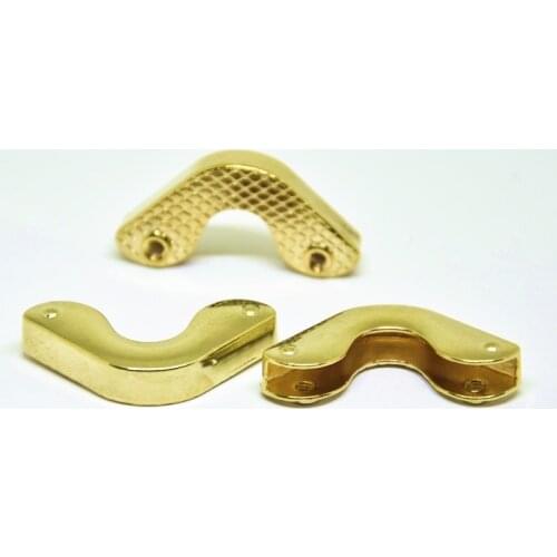 Metal Bag Corner Protector Gold Edging Folders Box Luggage Handbag Leather Crafts Hardware Accessories High Quality 10pcs/30pcs