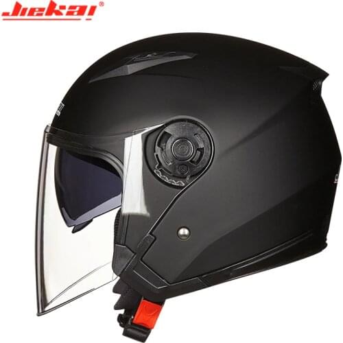 Motorcycle Helmets Electric Bicycle Helmet Open Face Dual Lens Visors Men Women Summer Scooter Motorbike Moto Bike Helmet