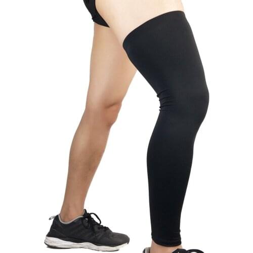 Mens Outdoor Sport Safety Brace Leg Sleeve Compression Cycling Running Ski Outdoor Kneepad Sock Protector Shin Guard