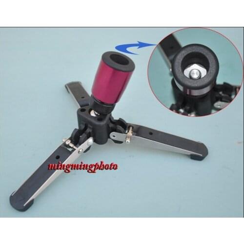 3/8 screw Tripods Monopod Support Stand Universal Stand Three Feet 3 Legs Monopod Support Stand Base For Canon For Nikon DSLR