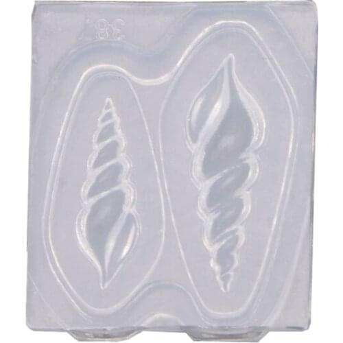 Silicone Mini Conch Mold Nail Art Resin Casting Mould Sea Snail Resin Mold Tools J60E