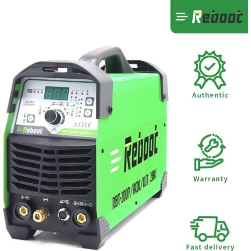 TIG Welder AC DC Aluminum 200A Full Digital Control 230V High Frequency，Tig ARC and CUT 3 in 1 Stick Welding Machine