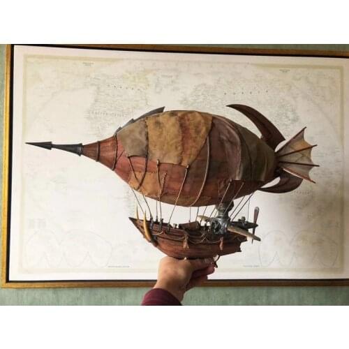 ZHL Goblin Zeppelin 600mm 23.6” World Of Wooden Model Ship Kit