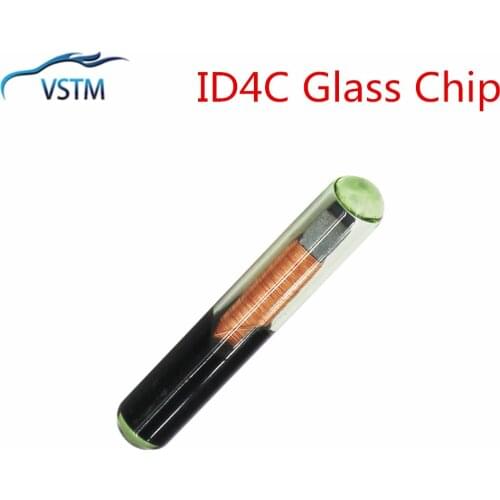 2021 1pcs Car Key Chip ID4C Glass Blank Virgin Transponder Chip ID4C Glass Chip For To-yo*taTransponder Chip with High Quality
