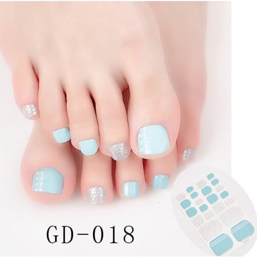 22 Tips/Sheet Loveliness Minimalist Design Fashion Nail Stickers Nail Decoration Self Adhesive Nail Sticker Nail Decoration