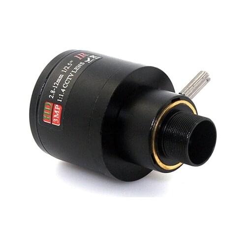 3 million HD 2.8-12mm manual zoom monitoring M12 lens OpenMV3 4 2Cam H7 M7 M4