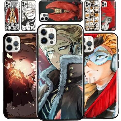 Hawks My Hero Academia Case For iPhone 12 Pro Max XS X XR Full Cover For iPhone 11 Pro Max 7 8 Plus 6S SE 2020