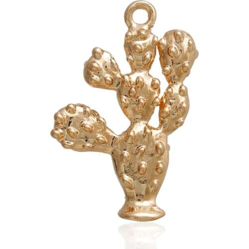 DoreenBeads Zinc Based Alloy Pendants Cactus Hat Sun Silver Color Color 5 PCs