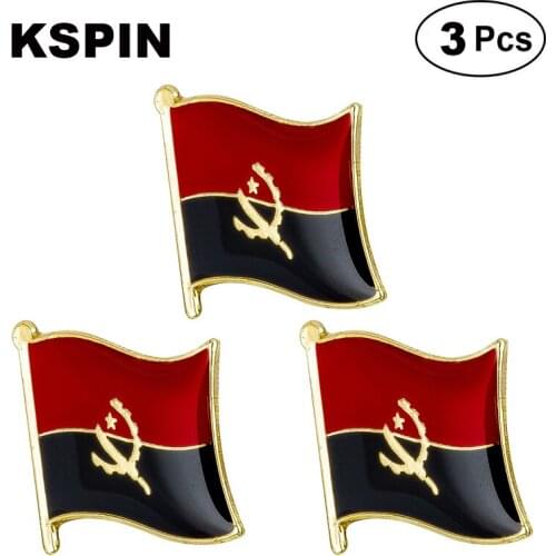 Angola Lapel Pin Brooches Pins Flag badge Brooch Badges