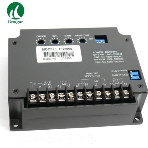 DC Electronic Governor EG2000 Diesel Generator Set Speed Governor Controller Board Generator