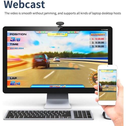 Mini USB Web Camera Full HD 1080p With Microphone For Video Conference