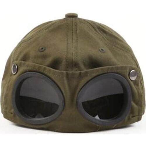 YOYOCORN 2021 New Fashion High Quality Men Women Pilot Glasses Duck Hat Fashion Wild Students Street Trend Cortex Baseball Cap