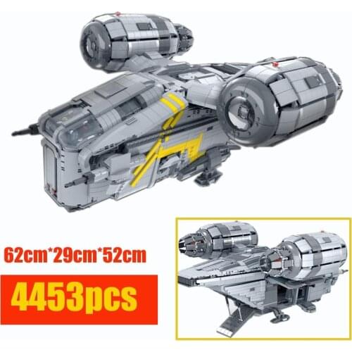 New 4453PCS UCS Series Razored Star Space Crested Wars Model Toys Giant 75292 Building Blocks Bricks Kid Christmas Toy Gifts Kid