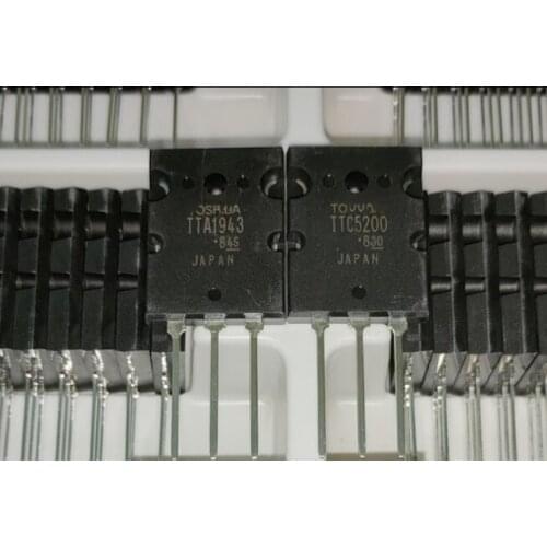 Real Original 100% NEW TTA1943 TTC5200 A1943 C5200 TO-3PL 5Pair = TTA1943 5PCS + TTC5200 5PCS