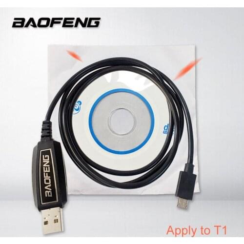 Authentic Genuine Baofeng USB Programming Cable With Driver CD for BaoFeng BF-T1 Mini Walkie Talkie