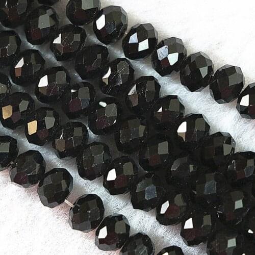 Mixed colors 8*10mm 70pcs/strand rondelle Austria faceted crystal glass beads for jewelry making loose spacer accessories B672