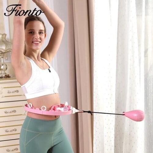 Adjustable Sport Hoops Abdominal Thin Waist Exercise Detachable Massage Hoops Fitness Equipment Gym Home Training Weight Loss