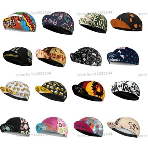 New Cycling Cap Funny Road Bicycle Hat Summer Breathable Colorful Bike Headwear Men and Women Gorra Ciclismo