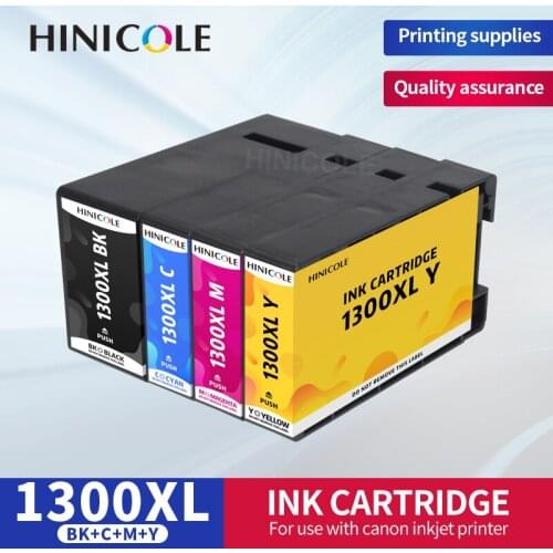 HINICOLE For Canon PGI1300 PGI-1300 1300XL 1300 XL Compatible Ink Cartridge for Canon MAXIFY MB2030 MAXIFY MB2330 Printer
