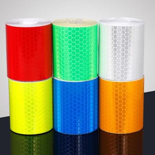 Bicycle body reflective stickers night riding safety waterproof wide stickers reflective warning tape