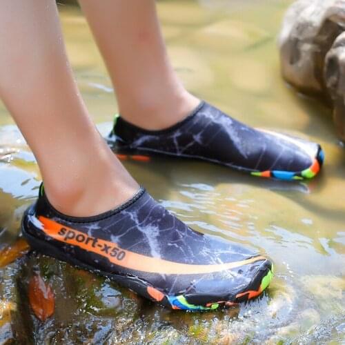 Outdoor Beach Shoes Unisex Quick Dry Aqua Shoes Seaside Sneaker Swmming Water Shoes Non-slip Upstream Aqua Footwear 5z