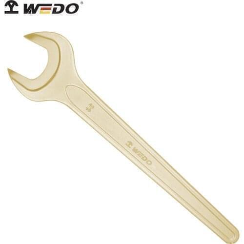 WEDO Non-sparking Wrench,Single Open End,Spanner, Explosion-proof, BAM certified,30mm