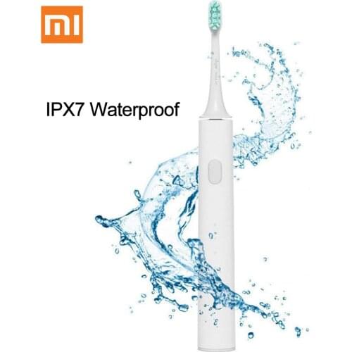Xiaomi Smart Sonic Electric Toothbrush T300 Mijia Toothbrush Wireless Charging IPX7 Waterproof Adult Smart Ultrasonic Toothbrush
